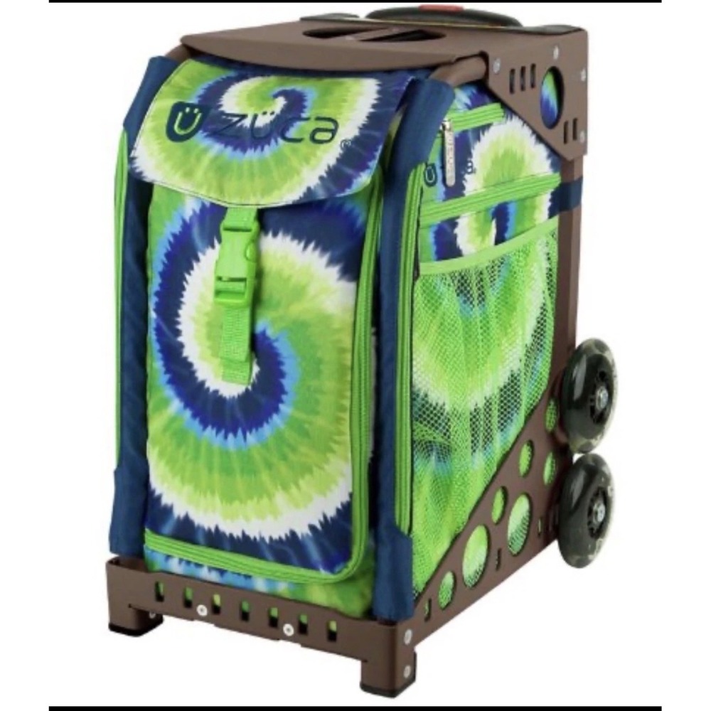 Zuca Sport Insert Bag Only Psychedelic Tie Dye Green Blue Skating Hockey‎ Sport